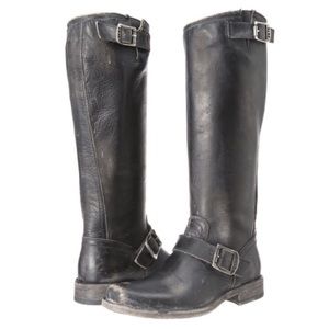 FRYE Veronica Distressed Boots
